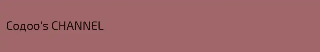 Содоо's CHANNEL